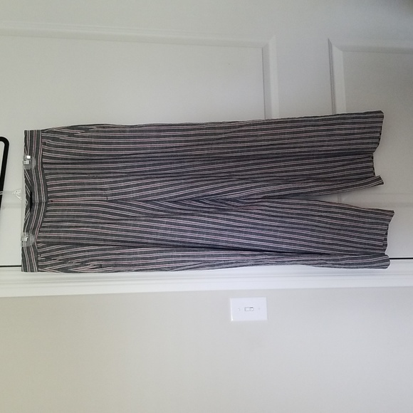 Banana Republic wide leg summer trousers NWOT size 8 - Picture 1 of 8